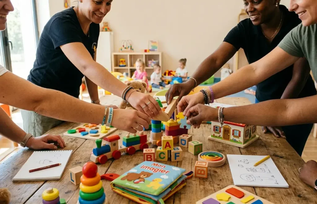 Formation INPE Communication et cohesion d equipe en creche