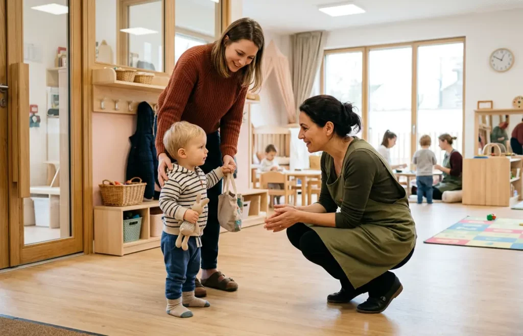 Formation INPE Premiers jours en creche securiser l enfant et accompagner la famille