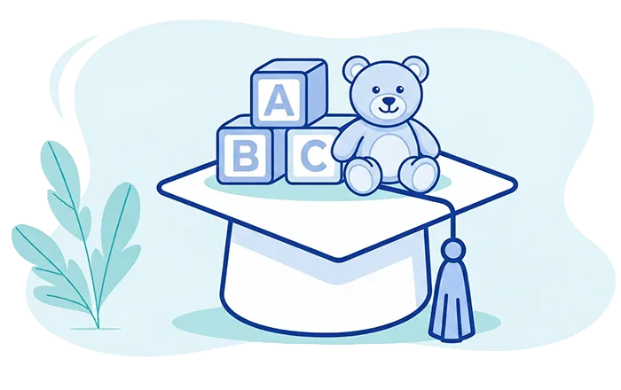 Illustration INPE formation petite enfance